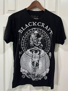Blackcraft Cult Men’s Short Sleeve T-Shirt Black Size Small